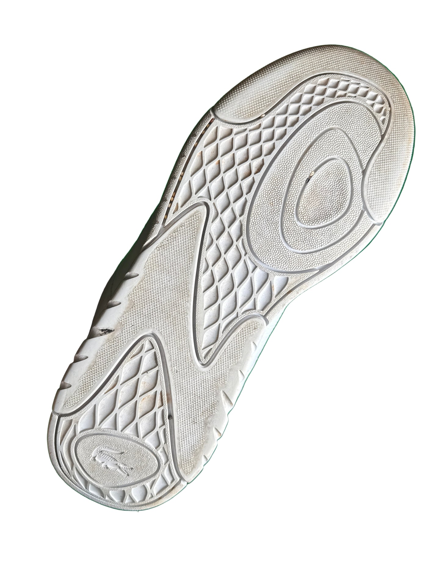 White Athletic Sneakers Leather Comfortable pre-owned size 12