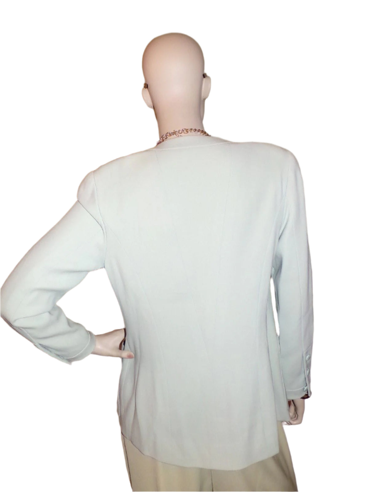 Chanel Green Mint Women Blazer