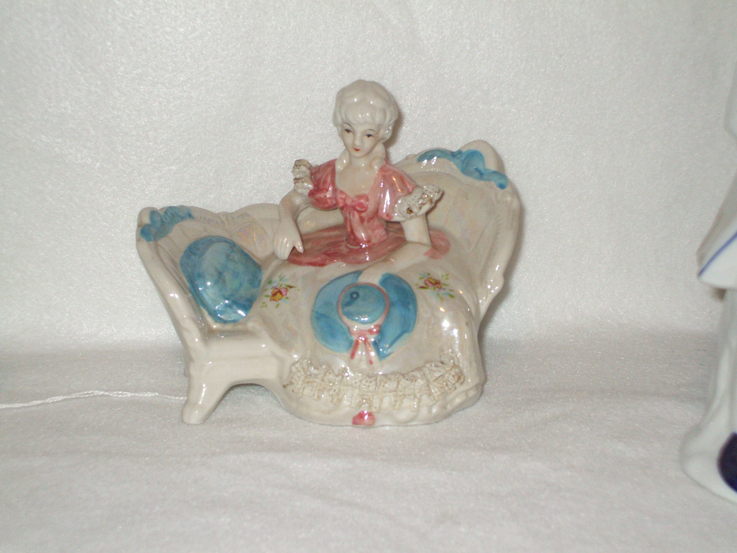 Victorian Girl Porcelain Figurine