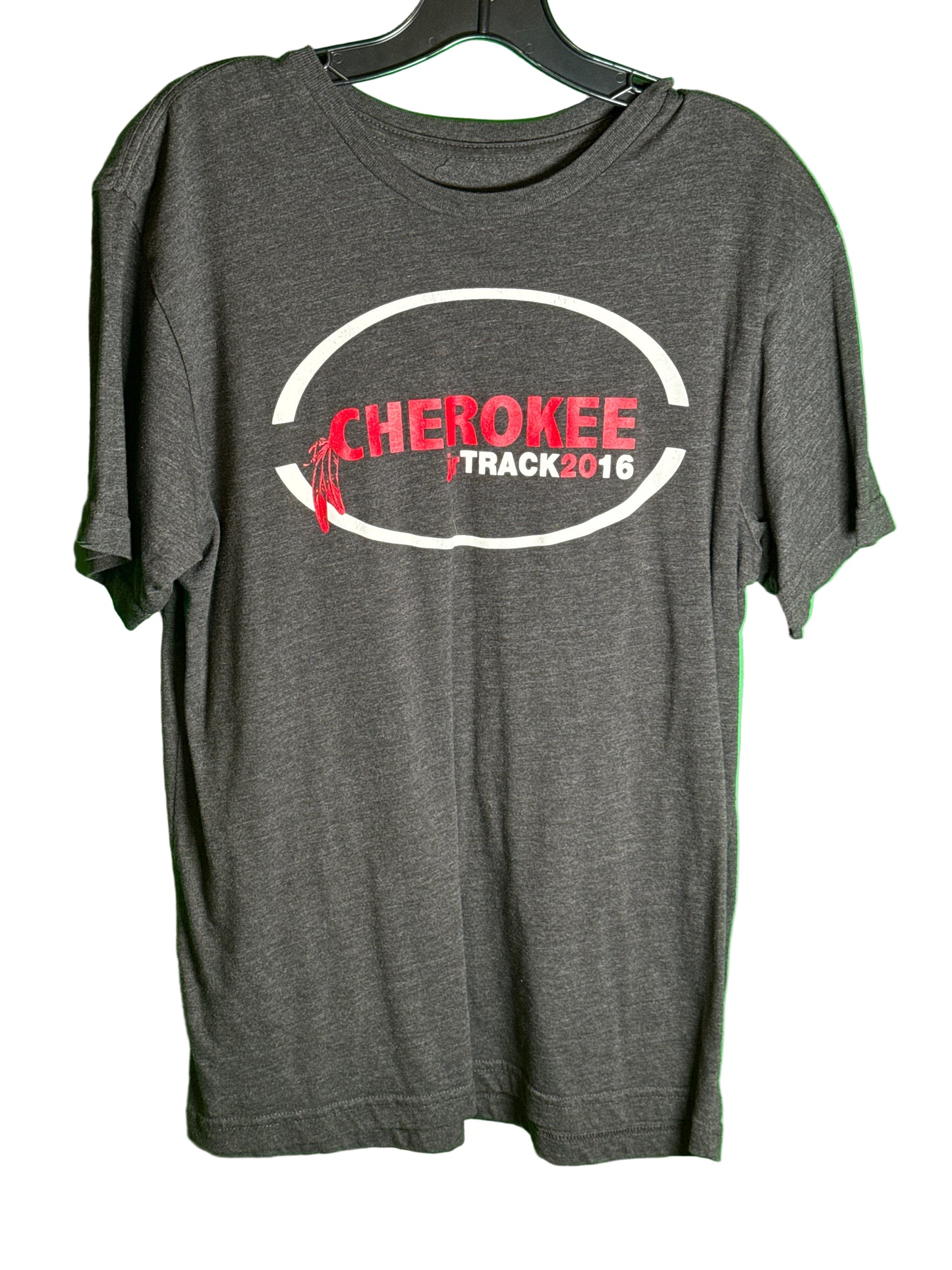 Gray Short Sleeves T-shirts Size M