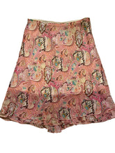 Load image into Gallery viewer, Women's Floral Maxi Skirt, Size XL, Ruffle Pink
