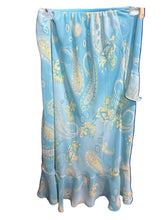 Load image into Gallery viewer, Women's Floral Maxi Skirt, Size Small, Ruffle Detail
