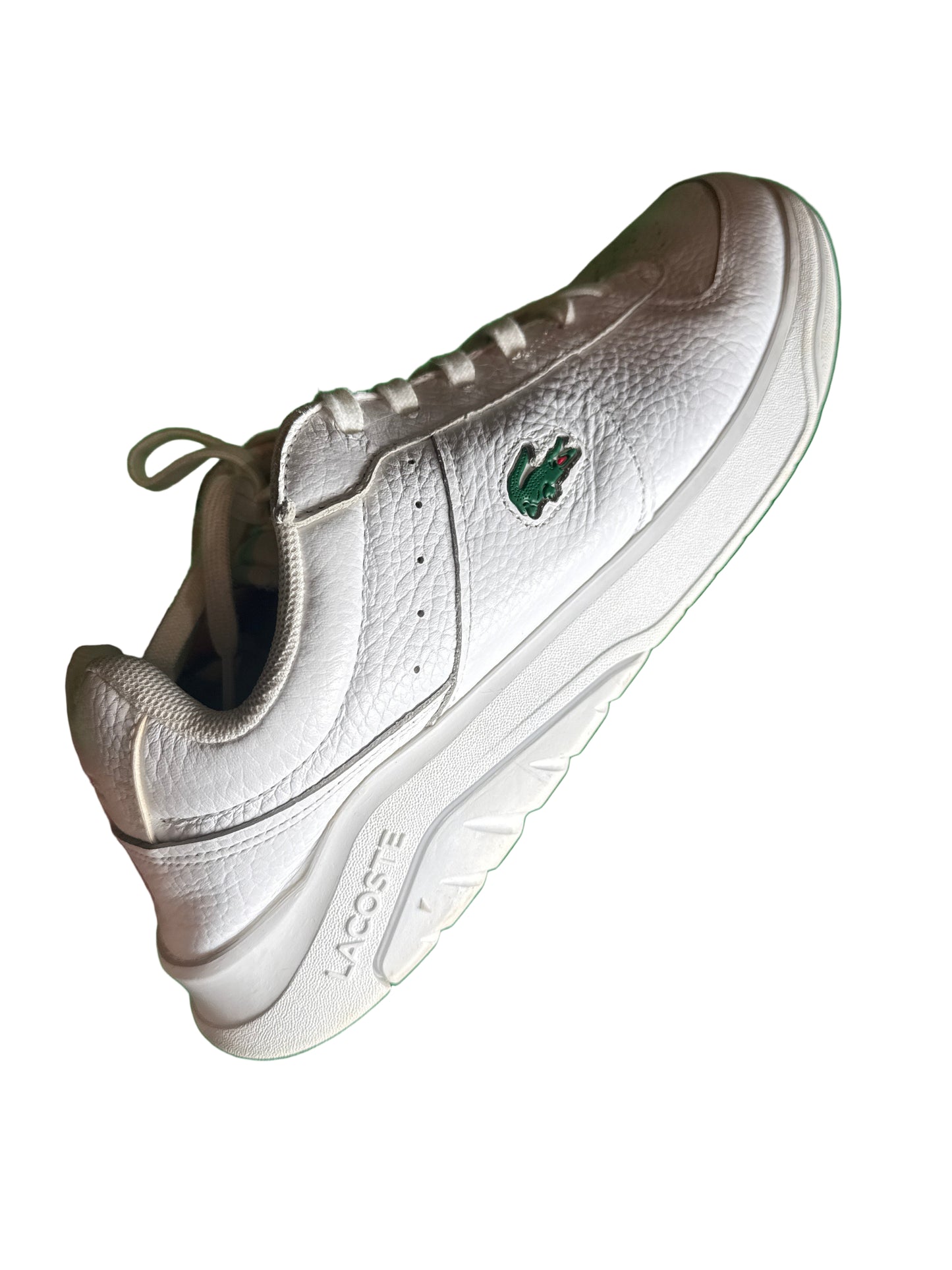 lacoste white sneakers 