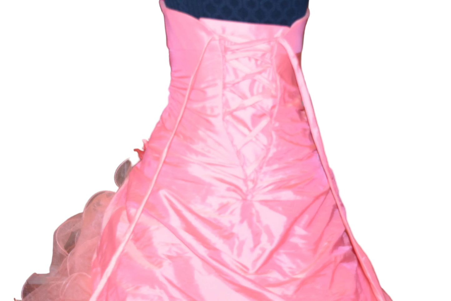 Maggie Sottero Puff Dress/Sweetheart Coral Organza Ball Gowns Quinceanera