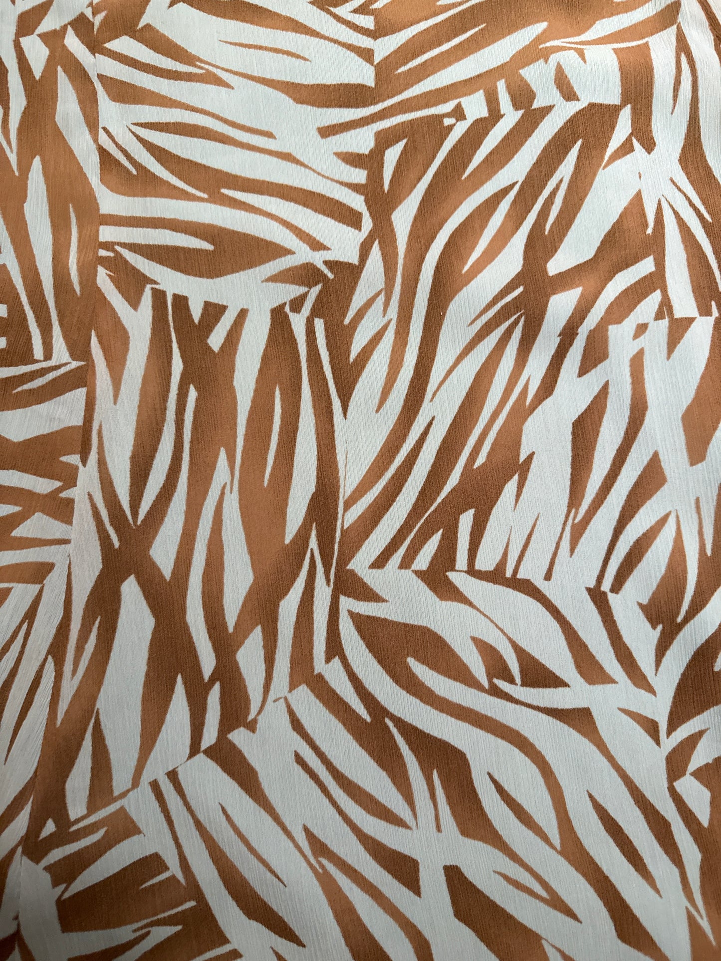 Women's Tropical Midi Skirt, Size 16, Ruffle Green Mint