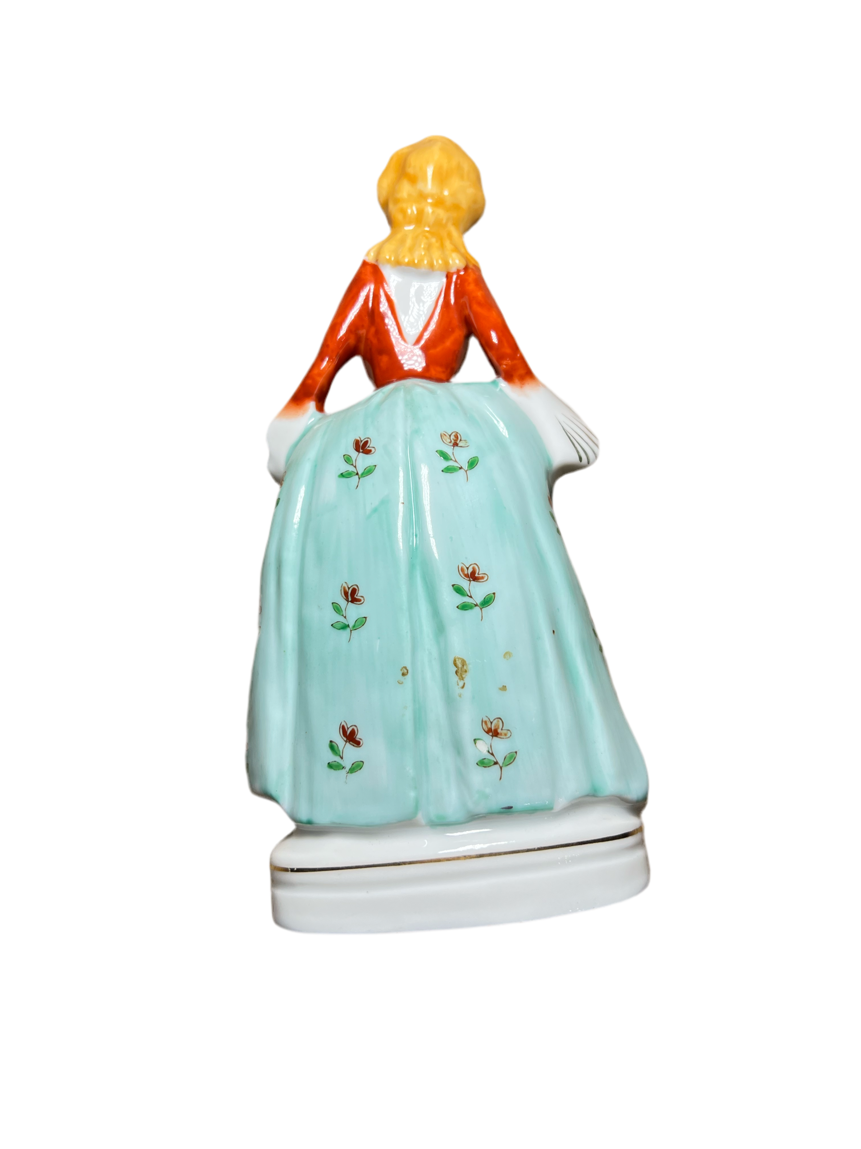 Victorian Girl Maria Antonietta Porcelain Figurine