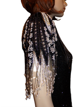 Load image into Gallery viewer, Vintage Beaded Tango Women Cocktail Evening Dress
