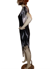 Load image into Gallery viewer, Vintage Beaded Tango Women Cocktail Evening Dress
