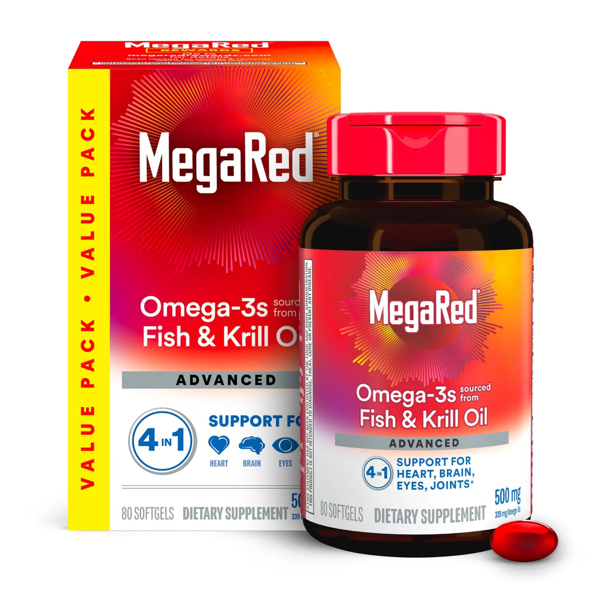 Mega Red omega krill oil