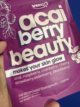 Load image into Gallery viewer, Acai Berry Beauty Drink Mix 7-Berry Daily Supplement 7 Sachets
