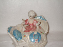 Load image into Gallery viewer, Victorian Girl Porcelain Figurine
