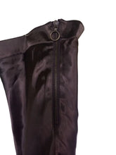 Load image into Gallery viewer, Brown jacket with a zipper on a mannequin against a white wall.
