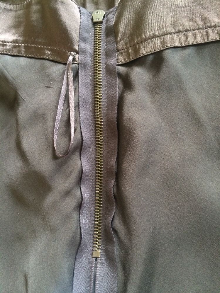 Lanvin Brown Silk Women Skirt Size 42