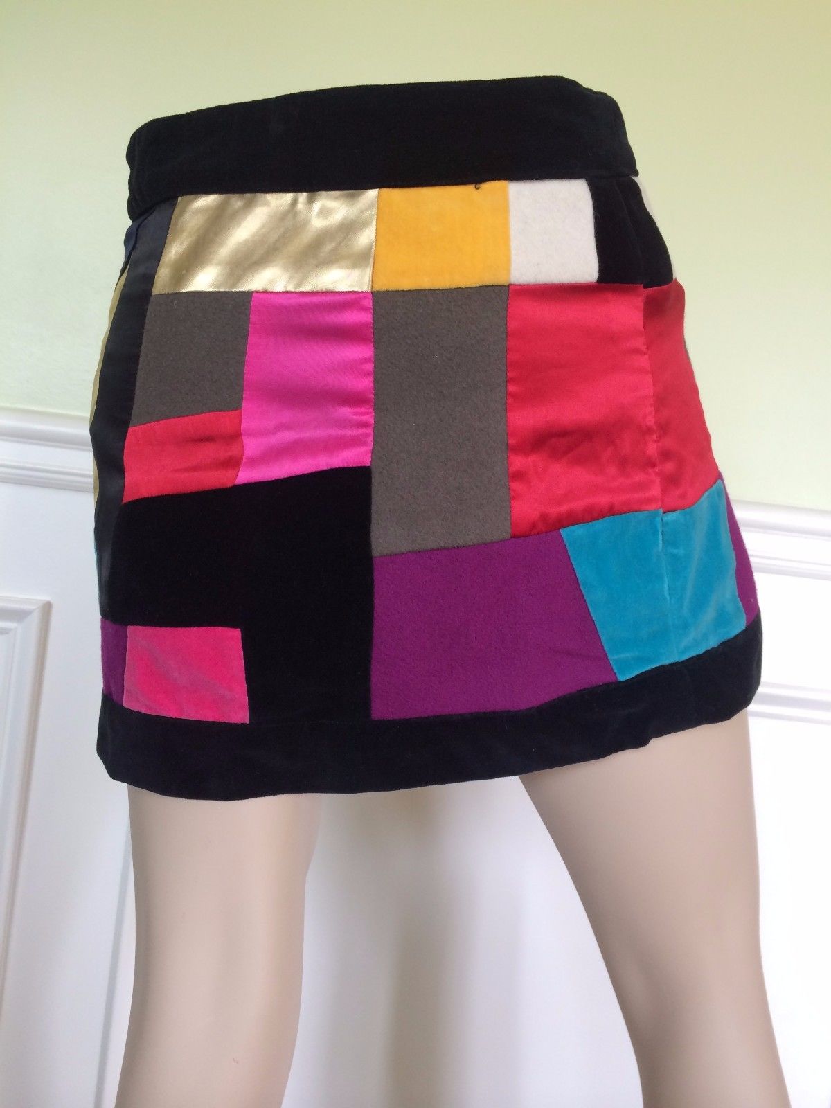 Sonia Rykiel Mini Skirt Multicolor Size 44