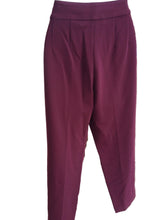 Load image into Gallery viewer, St John Burgundy Women Pants Size 2

